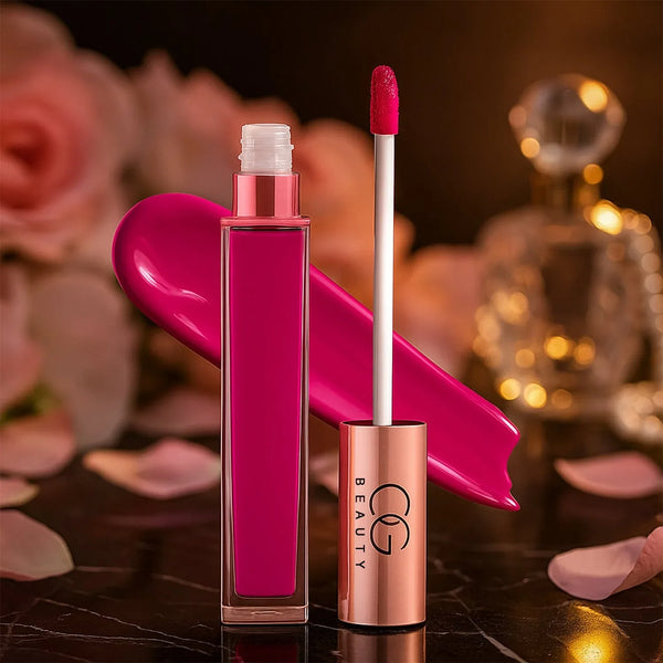 OG Beauty Petal Pink Moisture Lock Liquid Lipstick (4.5 ML / 1 Pc) - justgrabit.in | Just Grab It