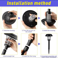Solar Garden LED Bug Zapper Stake Light (1 Pc) - justgrabit.in | Just Grab It