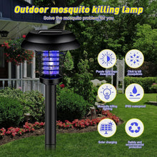 Solar Garden LED Bug Zapper Stake Light (1 Pc) - justgrabit.in | Just Grab It