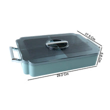 4 Compartment Multipurpose Plastic Food Storage Container (1 Pc) - justgrabit.in | Just Grab It