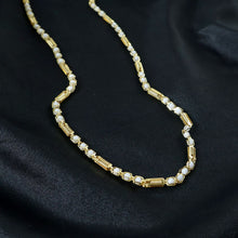 Gold - Tone Designer Chain Necklace (1 Pc) - justgrabit.in | Just Grab It
