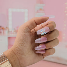 Artificial False Nail Set with Mix Design fake nails - (1 Set) - justgrabit.in | Just Grab It