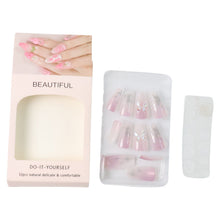 Artificial False Nail Set with Mix Design fake nails - (1 Set) - justgrabit.in | Just Grab It
