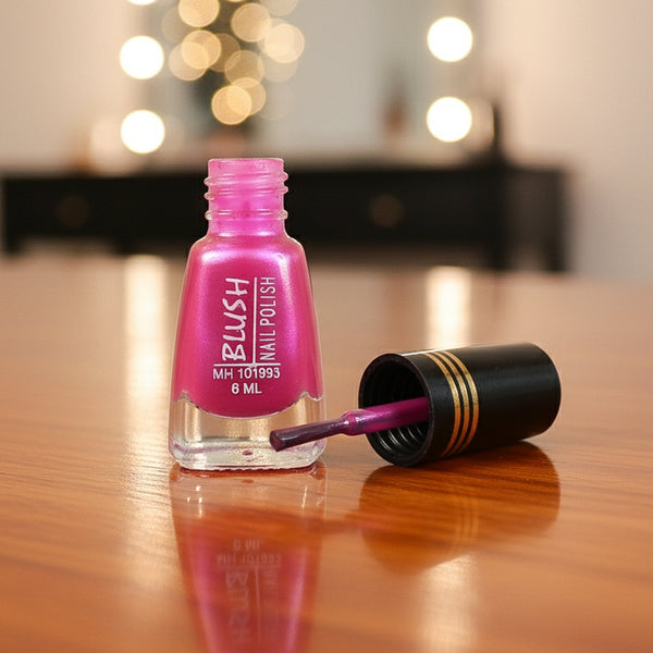 Premium Blush Nail Polish (1 Pc, Mix Color, 6 ml) - justgrabit.in | Just Grab It