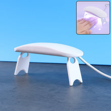 Mini Portable UV LED Nail Lamp for Gel Nail Polish Curing (1 Pc) - justgrabit.in | Just Grab It