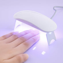 Mini Portable UV LED Nail Lamp for Gel Nail Polish Curing (1 Pc) - justgrabit.in | Just Grab It