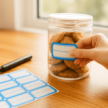 Writable Label Stickers – 50 Sheets Self - Adhesive Label - justgrabit.in | Just Grab It