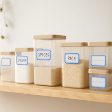 Writable Label Stickers – 50 Sheets Self - Adhesive Label - justgrabit.in | Just Grab It