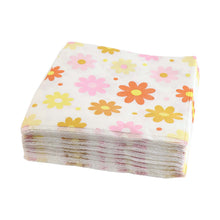 Floral Printed Paper Table Napkins – 50 Pc Disposable Soft Tissue (26x26 Cm) - justgrabit.in | Just Grab It