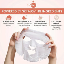 In’lief Niacinamide 1% Hydrating & Calming Facial Sheet Mask (1 Pc) - Justgrabit Inc.