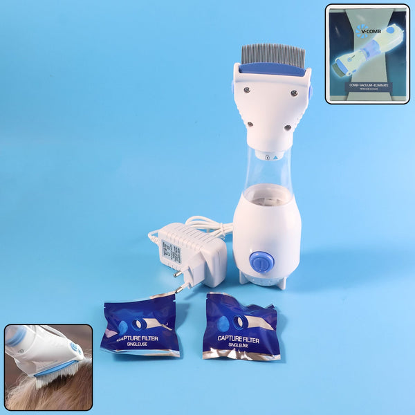 Electric Anti - Lice Vacuum Comb Set - justgrabit.in | Just Grab It