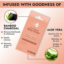 In'lief Bamboo Charcoal Deep Cleansing Nose (8 Strips) - Justgrabit Inc.