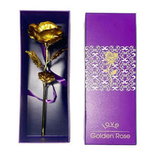 Luxury Decorative Gold Plated Artificial Golden Rose with Premium Box - justgrabit.in | Just Grab It