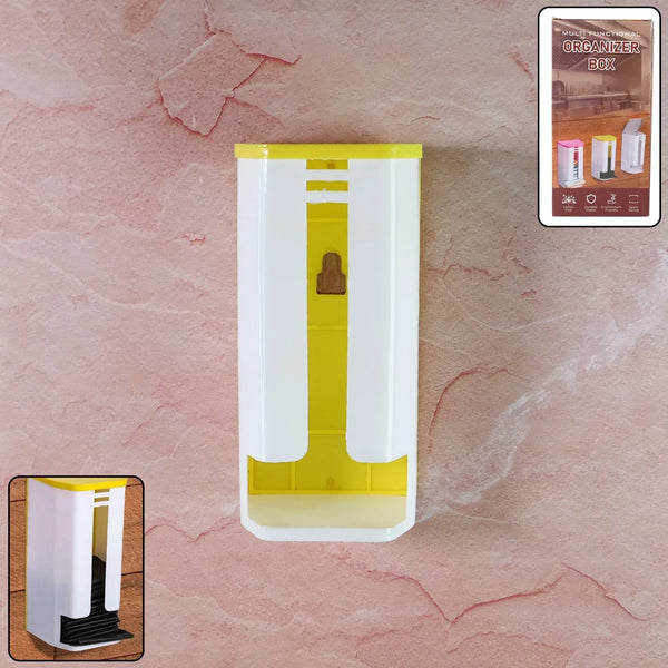 Wall - Mounted Plastic Bag - (1 Pc) - justgrabit.in | Just Grab It