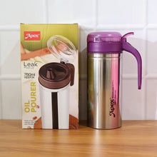 Apex 750ml Approx. Stainless Steel Oil Pourer (1 Pc) - justgrabit.in | Just Grab It