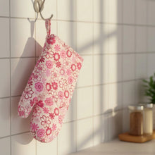 Designer Multicoloured Oven Mitt and Pot Holder (24 Cm) - Justgrabit Inc.