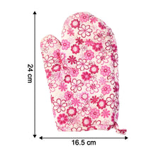 Designer Multicoloured Oven Mitt and Pot Holder (24 Cm) - Justgrabit Inc.