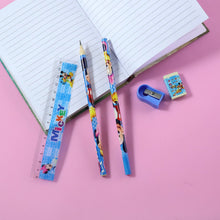 Kids 5 in 1 Stationery Kit with Cartoon Style Carry Bag - justgrabit.in | Just Grab It