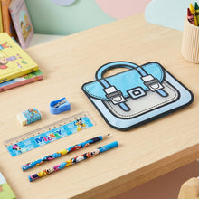 Kids 5 in 1 Stationery Kit with Cartoon Style Carry Bag - justgrabit.in | Just Grab It