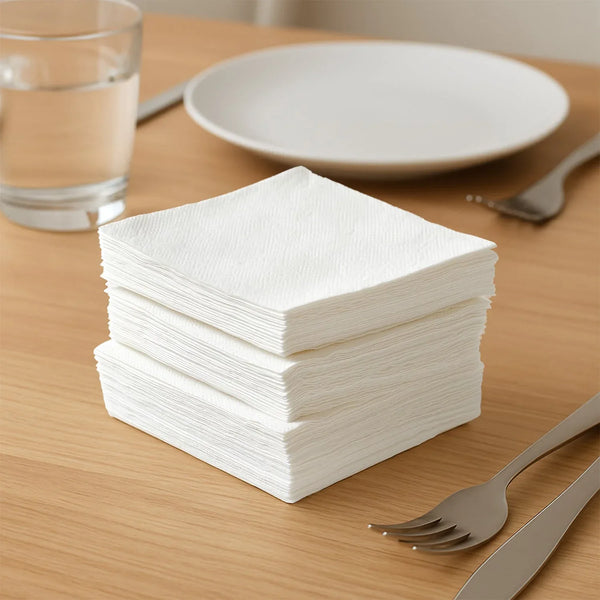 Soft & Absorbent Disposable Tissue Napkins / Paper (75 Pc) - Justgrabit Inc.