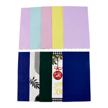 Multi - Color & Printed Disposable Food Wrapping Paper Set (10 Pc) - Justgrabit Inc.