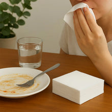Soft & Absorbent Disposable Tissue Paper / Napkins Set (50 Pc) - Justgrabit Inc.