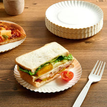 Freshee 9 Inch Round Compostable Paper Plate – 25 Pcs Pack - justgrabit.in | Just Grab It