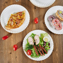 Freshee 9 Inch Round Compostable Paper Plate – 25 Pcs Pack - justgrabit.in | Just Grab It