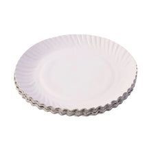 Freshee 9 Inch Round Compostable Paper Plate – 25 Pcs Pack - justgrabit.in | Just Grab It