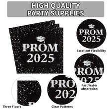 Prom 2025 Party Napkins (33 x 33 Cm / 100 Pc) - justgrabit.in | Just Grab It