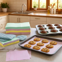 Multicolor Decorative Baking Paper Sheets (38 x 33 Cm / 200 Pc) - justgrabit.in | Just Grab It
