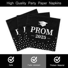 Prom 2025 Party Napkins (33 x 33 Cm / 100 Pc) - justgrabit.in | Just Grab It