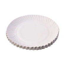 Freshee 7 Inch Round Compostable Paper Plate - 25 Pcs Pack - justgrabit.in | Just Grab It