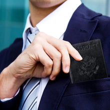 Premium Leatherette Passport Holder Cover (1 Pc) - Justgrabit Inc.