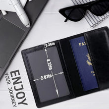 Premium Leatherette Passport Holder Cover (1 Pc) - Justgrabit Inc.