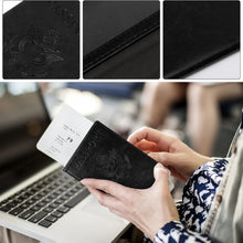 Premium Leatherette Passport Holder Cover (1 Pc) - Justgrabit Inc.