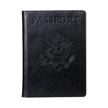 Premium Leatherette Passport Holder Cover (1 Pc) - Justgrabit Inc.