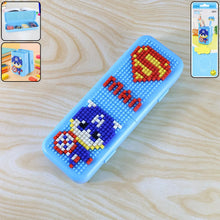 DIY Pixel Art Building Block Pencil Box (1 Set) - justgrabit.in | Just Grab It