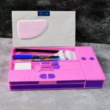 Multi - Functional Space Theme Pencil Box with Built - in Calculator (1 Pc) - Justgrabit Inc.