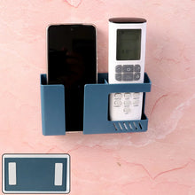 Wall Mounted Multi - Purpose Storage Holder – Mobile and Remote Control Organizer (1 Pc) - justgrabit.in | Just Grab It