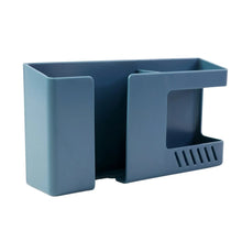 Wall Mounted Multi - Purpose Storage Holder – Mobile and Remote Control Organizer (1 Pc) - justgrabit.in | Just Grab It