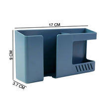 Wall Mounted Multi - Purpose Storage Holder – Mobile and Remote Control Organizer (1 Pc) - justgrabit.in | Just Grab It