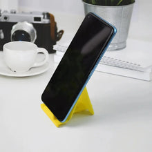 Adjustable Foldable Plastic Mobile Phone Stand (1 Pc / Mix Color) - Justgrabit Inc.