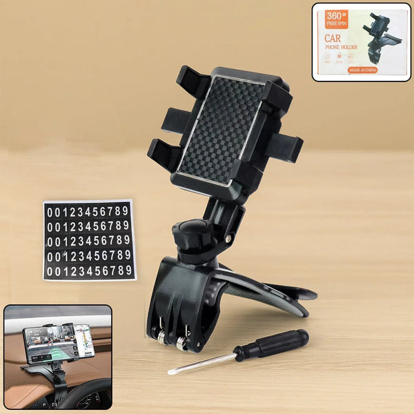 Adjustable Car Mobile Phone Holder Stand Set - justgrabit.in | Just Grab It