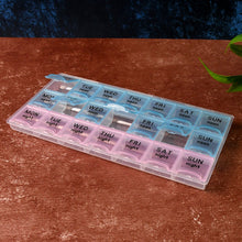 Weekly Pill Organizer Box with 21 Compartments (1 Pc) - justgrabit.in | Just Grab It