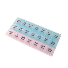 Weekly Pill Organizer Box with 21 Compartments (1 Pc) - justgrabit.in | Just Grab It