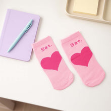 Cute Heart Print Ankle - Length Socks (1 Pair) - justgrabit.in | Just Grab It