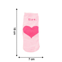 Cute Heart Print Ankle - Length Socks (1 Pair) - justgrabit.in | Just Grab It