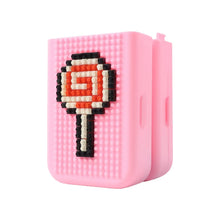 DIY Pixel Art Pencil Box with Building Blocks (1 Set) - justgrabit.in | Just Grab It