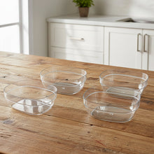 Transparent Multipurpose Serving Bowl Set (4 Pc Set) - justgrabit.in | Just Grab It